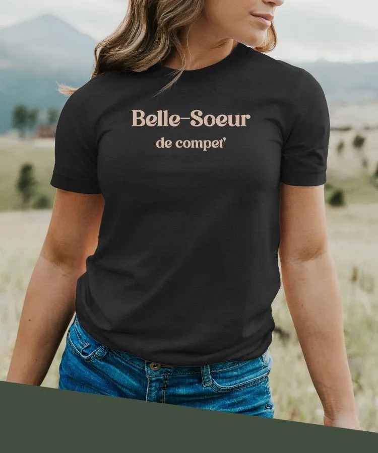 T-Shirt Belle-Soeur de compet' Pour femme