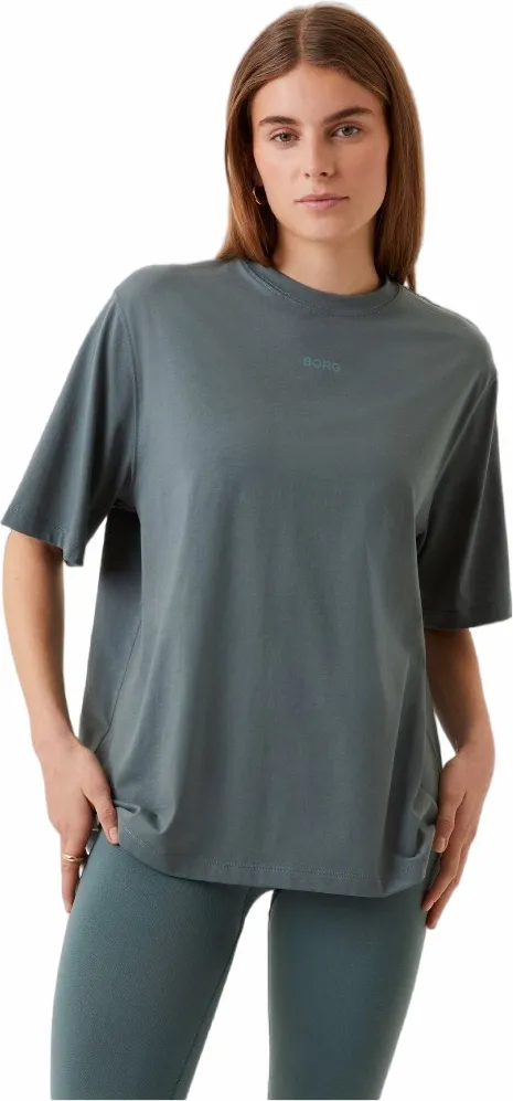 T-Shirt Björn Borg Femme Studio T-Shirt Balsam Green