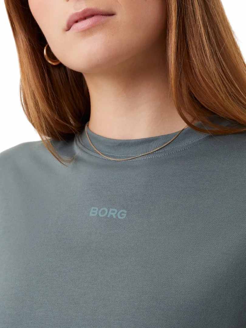 T-Shirt Björn Borg Femme Studio T-Shirt Balsam Green
