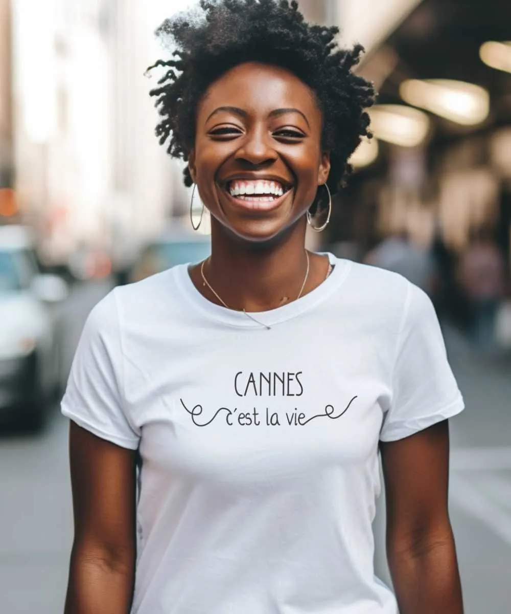 T-Shirt Cannes c'est la vie