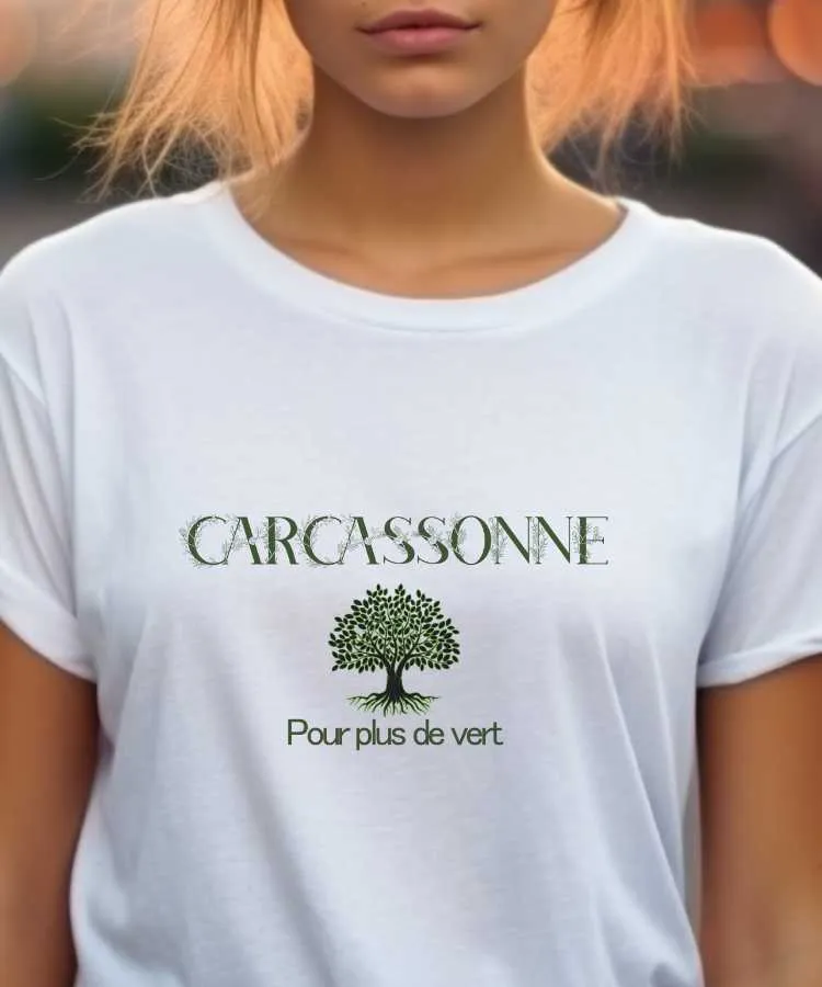 T-Shirt Carcassonne pour plus de vert