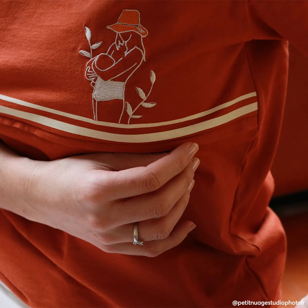 T-shirt d'Allaitement You&Milk x Charlie Mamas - XXL