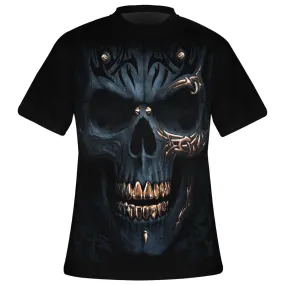 T-Shirt Homme SPIRAL - Black Gold - Rock A Gogo