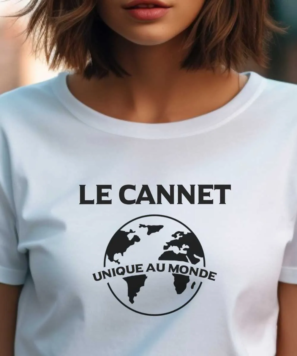 T-Shirt Le Cannet unique au monde