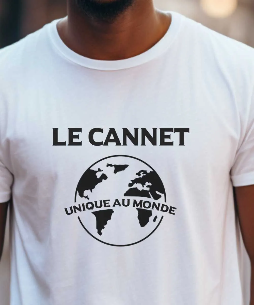 T-Shirt Le Cannet unique au monde