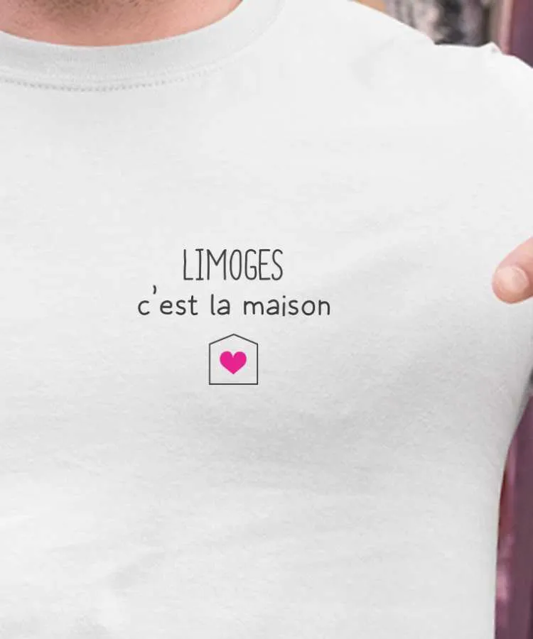 T-Shirt Limoges C'est la maison