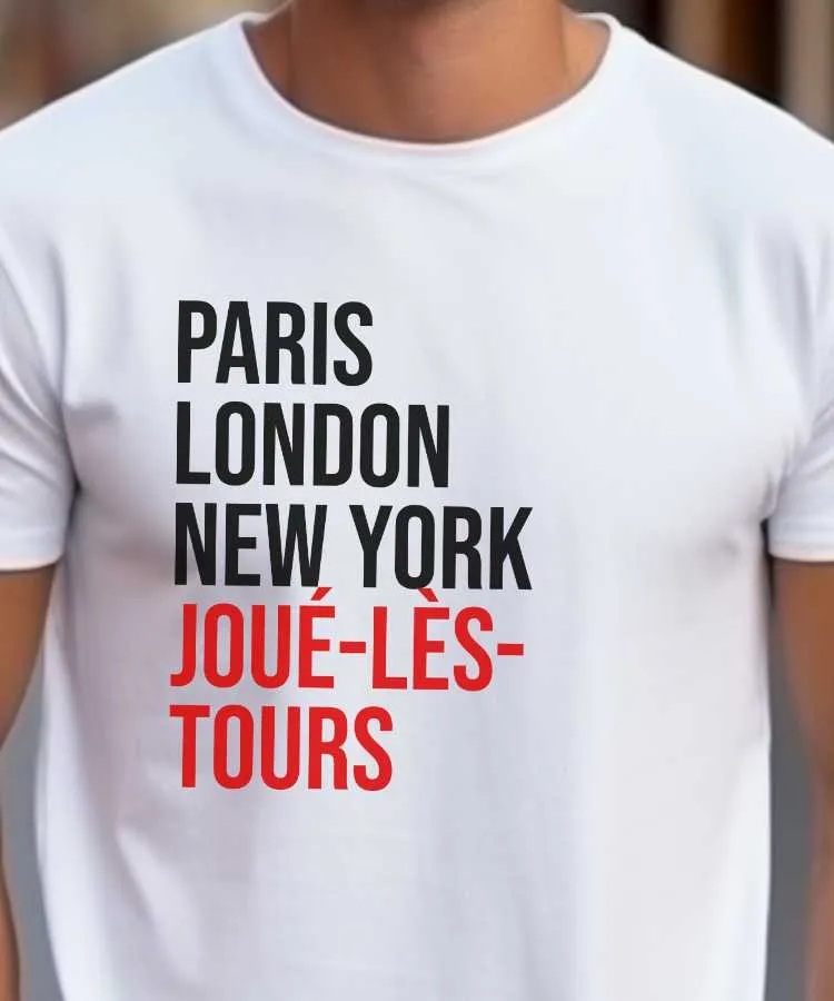 T-Shirt Paris London New York Joué-lès-Tours