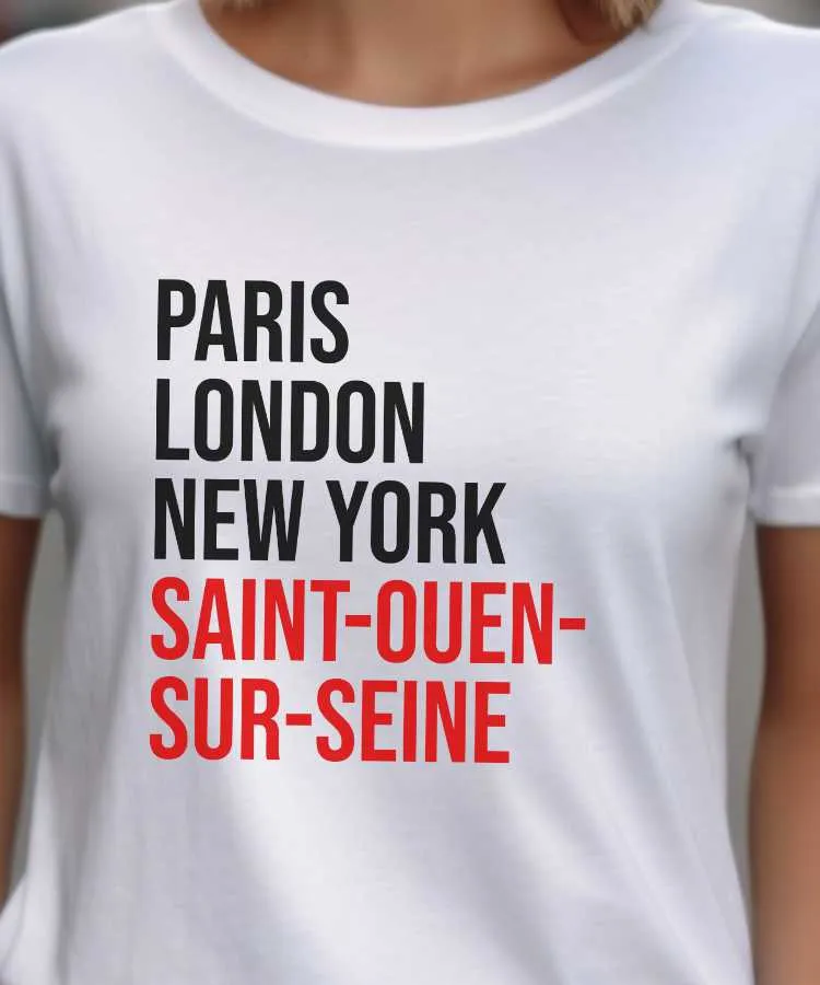 T-Shirt Paris London New York Saint-Ouen-sur-Seine
