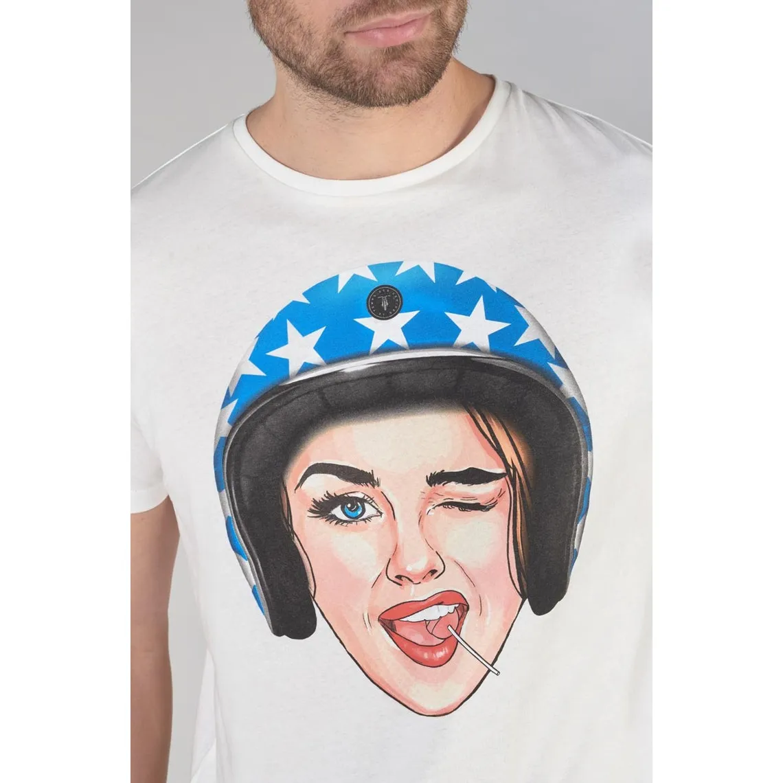 Tee-Shirt CRAM blanc en coton | 3 Suisses