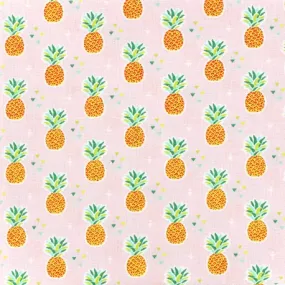 Tissu coton Miami - rose