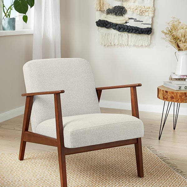 Tissu de revêtement structure en nid d'abeille – beige clair