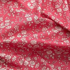 Tissu Liberty Capel Organic Fuchsia - Bio & oeko tex