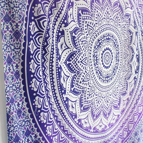 Tissu Mural Lotus Indien | Déco Artisanale | Pankaj eBoutique Indienne