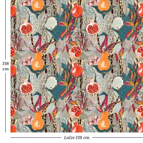 Velours ameublement multicolore, tissu siège tapissier/mètre, savoir-faire français, coupon de tissu,
