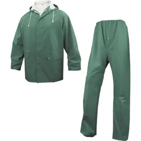 Veste et pantalon de pluie vert T.XL 